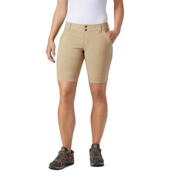 Columbia Saturday Trail Shorts Khaki For Women's NZ29487 New Zealand